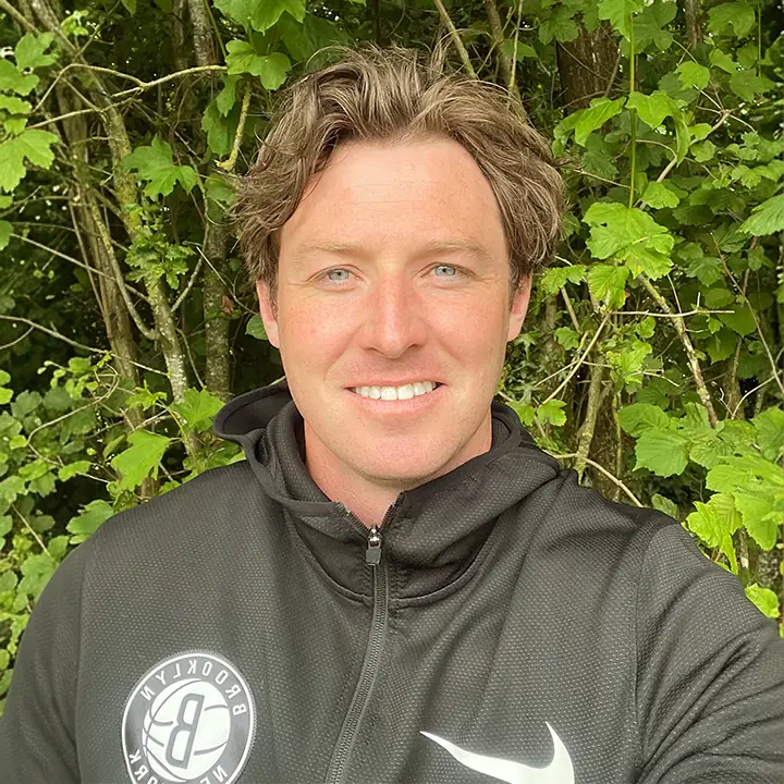 Portrait of Cian, Primary School Educator at Alma Forest School.
