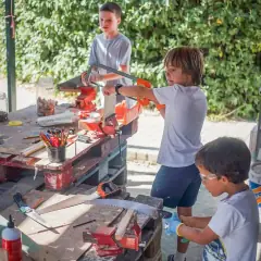 Collaboration at Alma Forest School, image 1